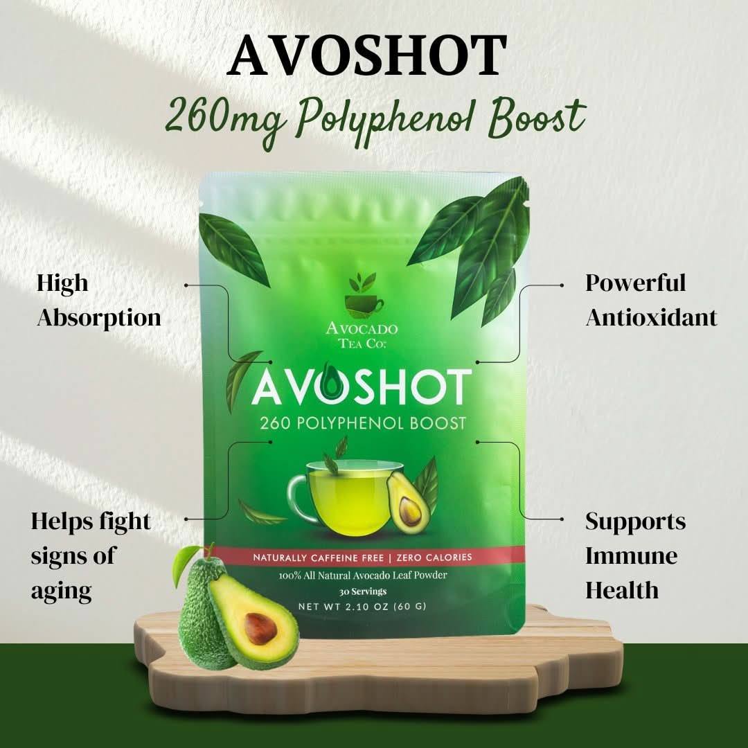 AvoShot - Pure Avocado Leaf Powder - Avocado Tea Co.