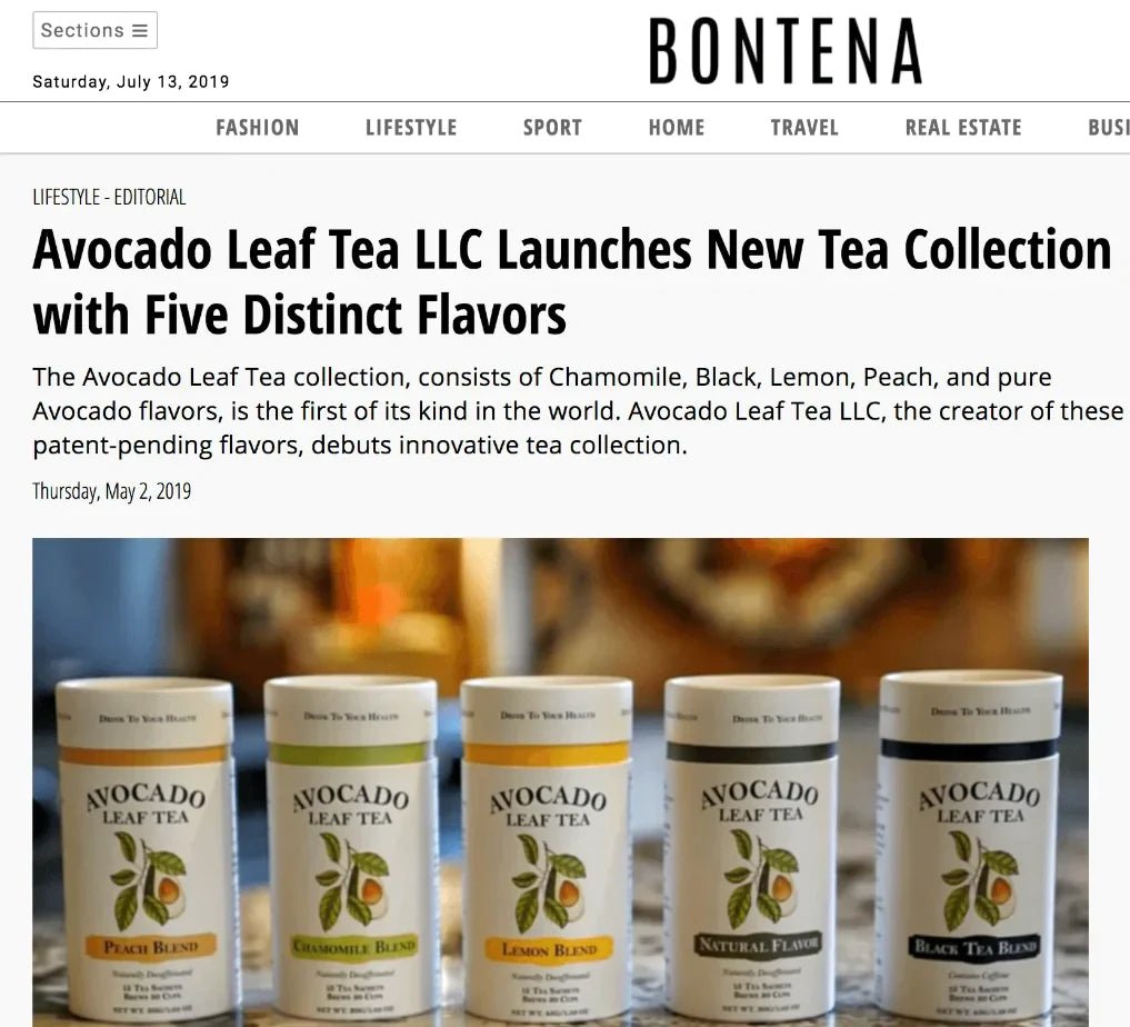 Avocado Leaf Tea