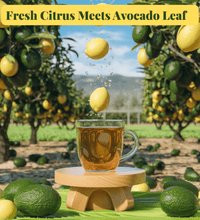 2 Pack Avocado Leaf Tea Lemon Blend - Avocado Tea Co.