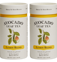2 Pack Avocado Leaf Tea Lemon Blend - Avocado Tea Co.