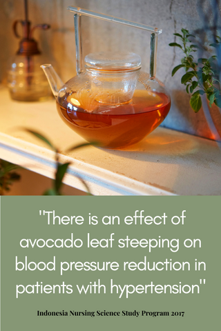 Avocado Tea & 16 Patients with Hypertension