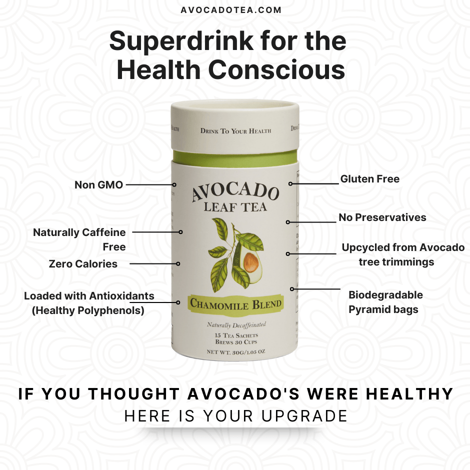 Avocado Leaf Chamomile Blend - Avocado Tea Co.