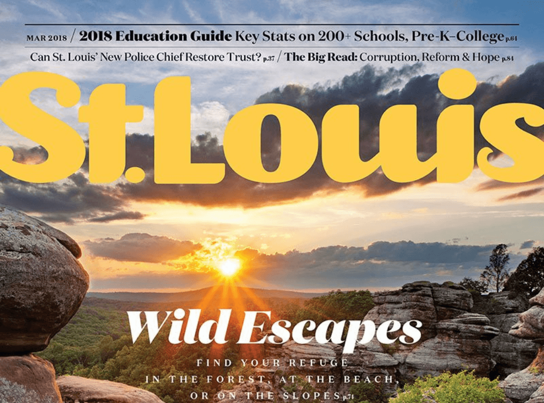 St. Louis Magazine Covers Avocado Leaf Tea